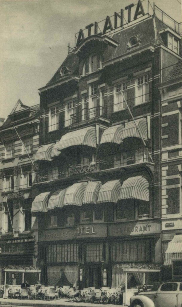 Hotel Cafe Restaurant "Atlanta" door Grijpink, Nijmegen - 1950